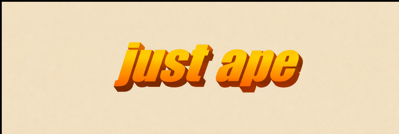 Just Ape banner